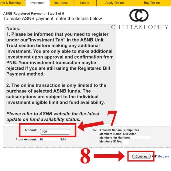 Cara Tambah Pelaburan Asb Melalui Maybank2u Online Banking Edu Bestari