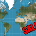 Peta Dunia: Lukisan Peta Dunia Sebenarnya Tidak Menggambar Saiz Sebenar Negara