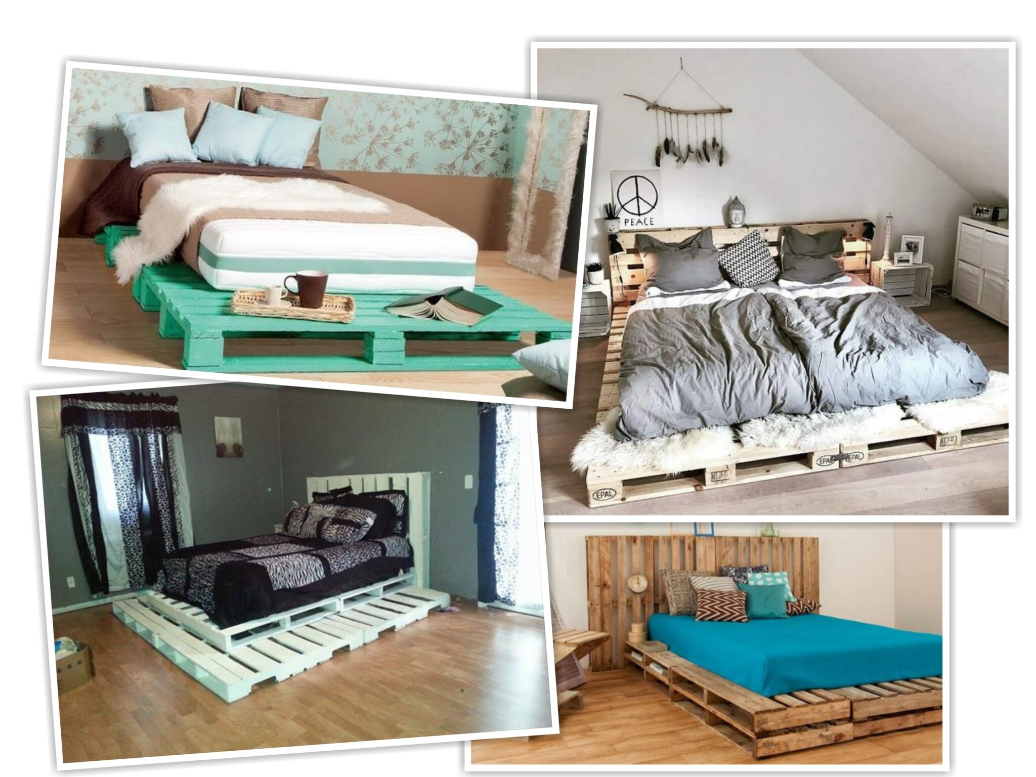 10 Diy Katil Kayu Pallet Menarik Hias Rumah Cantik Dan ...